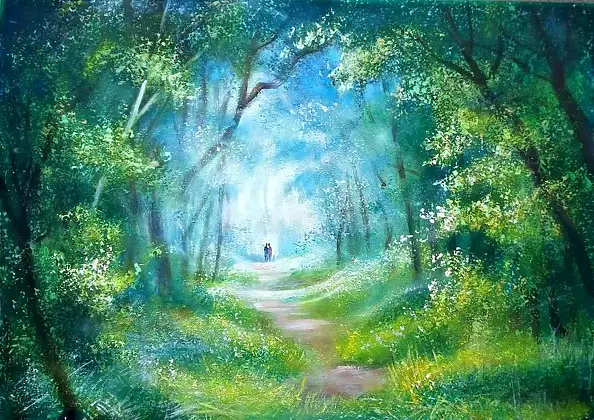 Włodzimierz Draczyński - Autumn forest