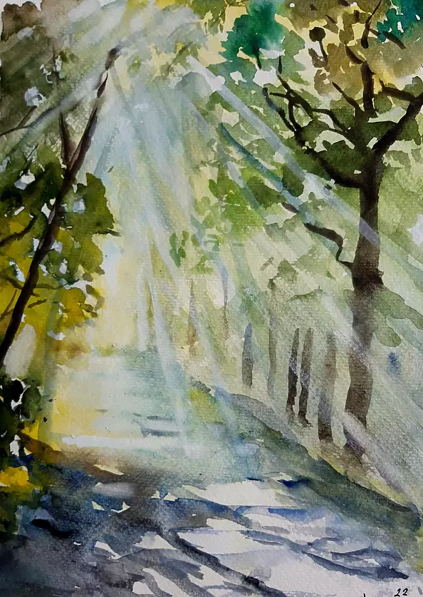 Zdzisław Rutkowski - Las o poranku