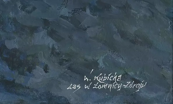 Witold Kubicha - Forest in Łomnica-Zdrój