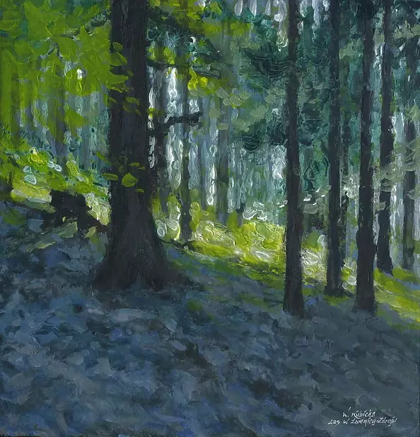 Witold Kubicha - Forest in Łomnica-Zdrój
