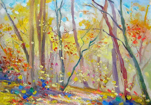 Włodzimierz Draczyński - October's forest