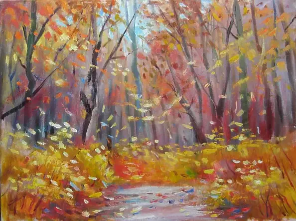 Włodzimierz Draczyński - Forest in October