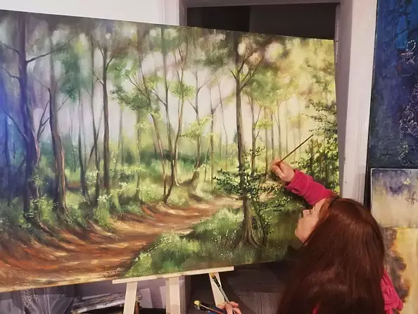 Natalia Czarnecka Diling - "Forest in the sun"