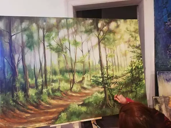 Natalia Czarnecka Diling - "Forest in the sun"