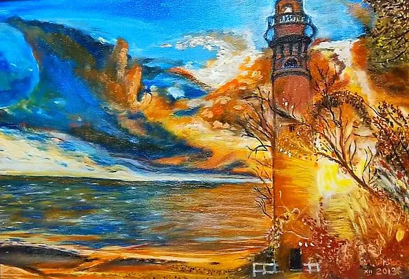Marianna Włóka - Lake Michigan Lighthouse
