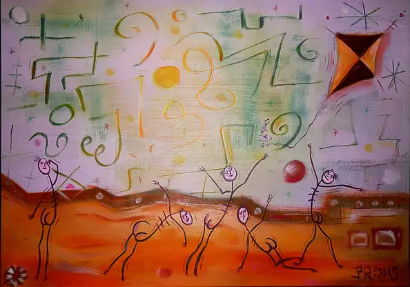 Patryk Tylec - Kites in the desert