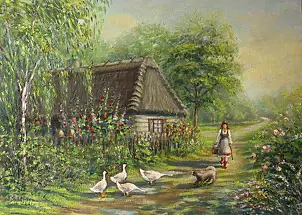 Zofia Świat - Summer / rural cycle climates /