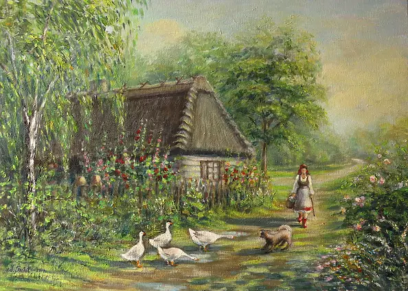 Zofia Świat - Lato / cykl wiejskie klimaty /