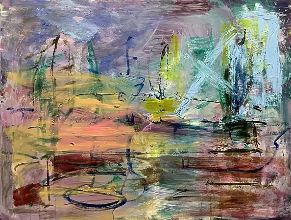 Joanna Dąbkiewicz Luścińska - Summer at the lake