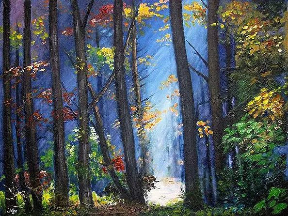 Janusz Gibas - Summer goes through the forest
