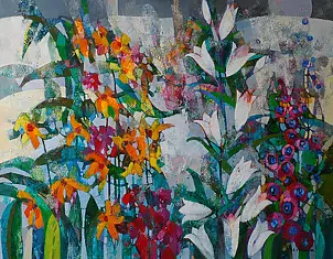 Alicja Słaboń Urbaniak - Summer in my garden