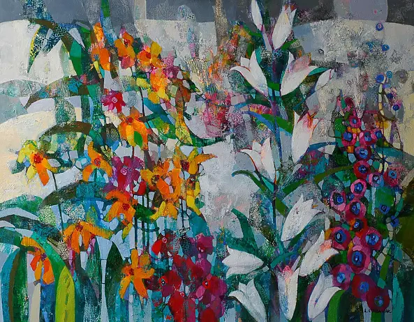 Alicja Słaboń Urbaniak - Summer in my garden