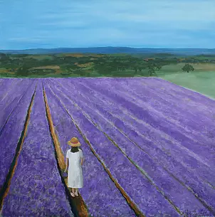 Robert Harris - Lavender Field
