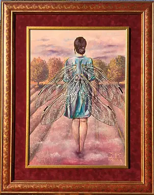   - lavender butterfly