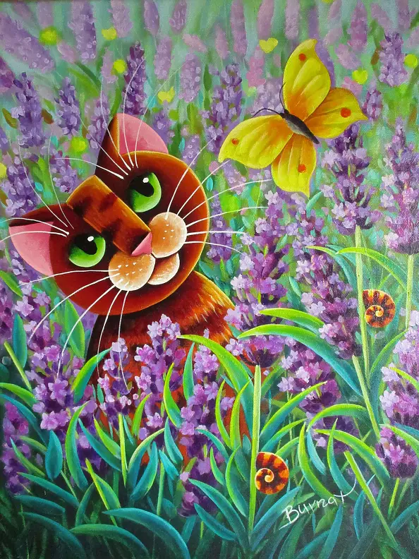 Wiesława Burnat - Lavender dizziness