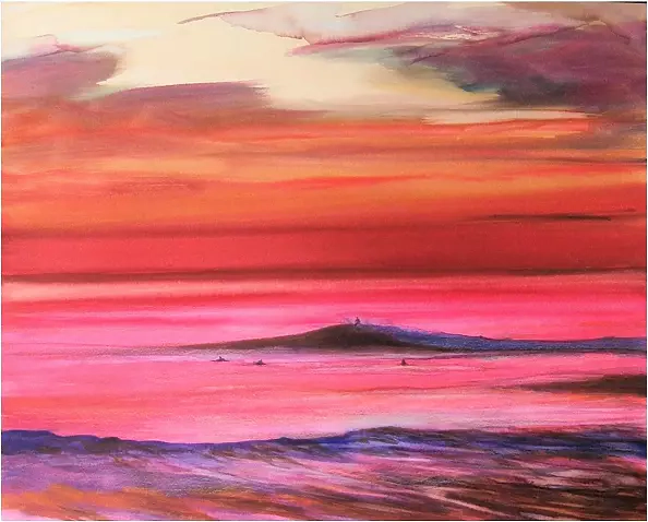 Joanna Magdalena - Alizarin azure