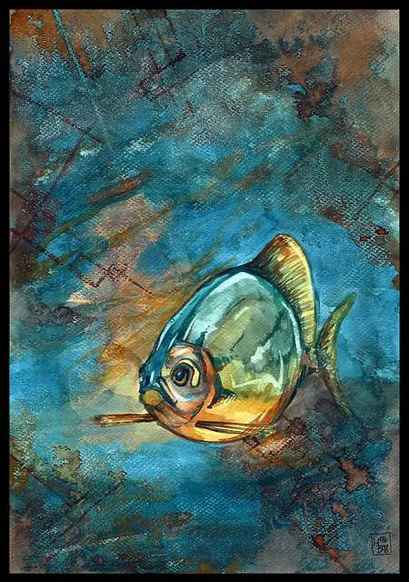 Barbara Wiewiórska - Blue