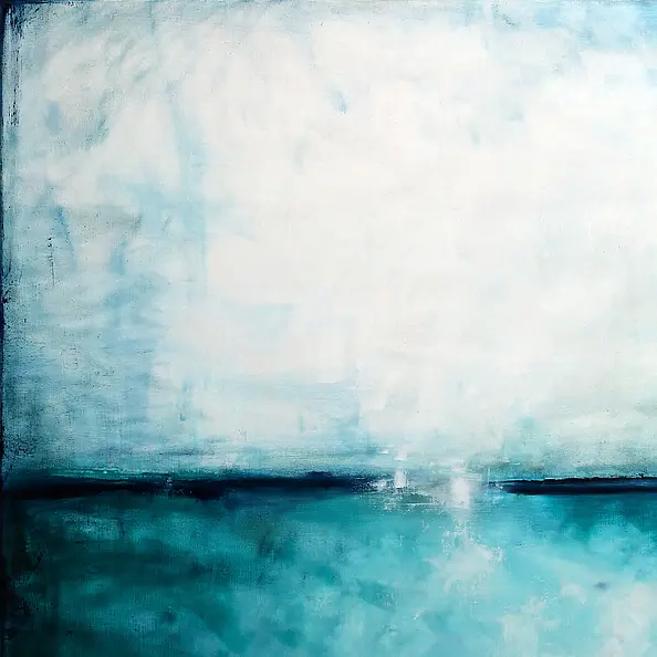 Maja Gajewska - Azure and White IV