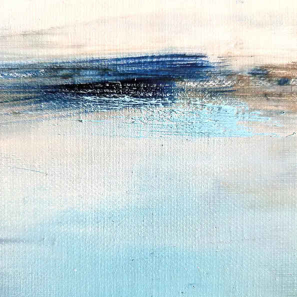 Maja Gajewska, Lazur i turkus I, Obraz olejny - płótno, 150 x 100