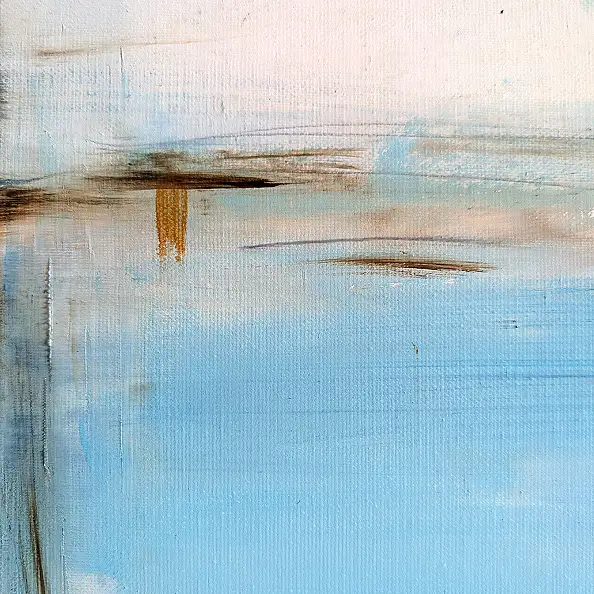 Maja Gajewska, Lazur i turkus I, Obraz olejny - płótno, 150 x 100