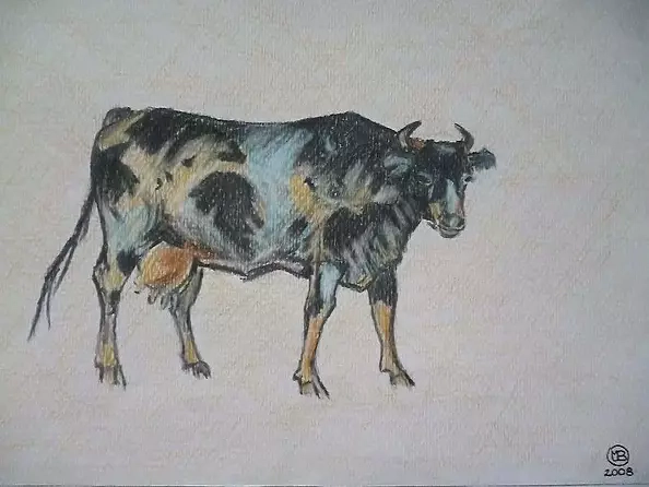 Marianna Małgorzata Bakanowicz - Azure cow - 2008