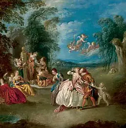 Jean Baptiste Pater - Le Colin - Maillard