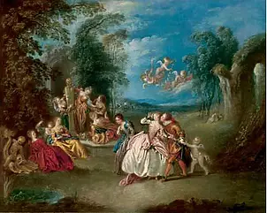 Jean Baptiste Pater - Le Colin - Maillard