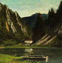 Gustave Courbet - Le Doubs à la Maison Monsieur