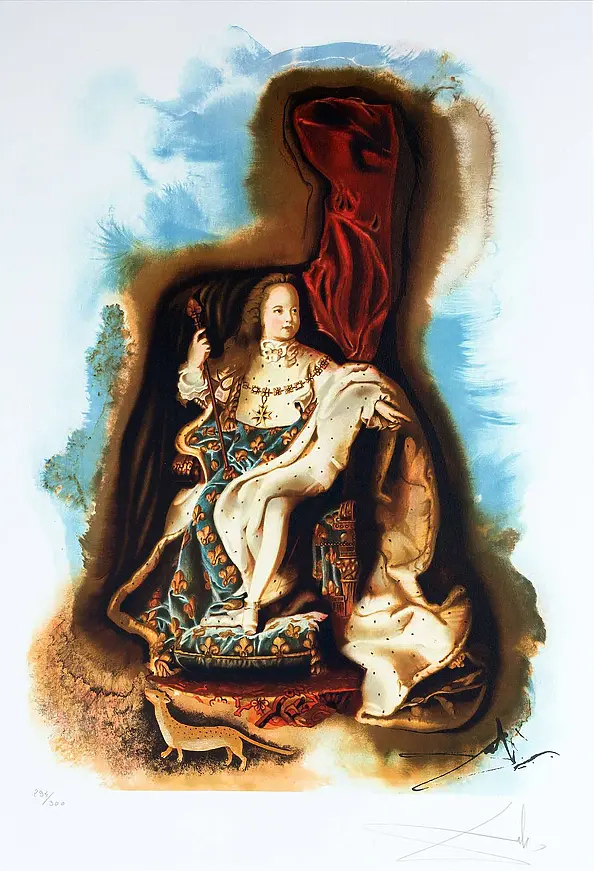 Salvador Dali - Le Petit Roi et l’Hermine