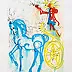 Salvador Dali - Le cheval de triomphe, 1970,