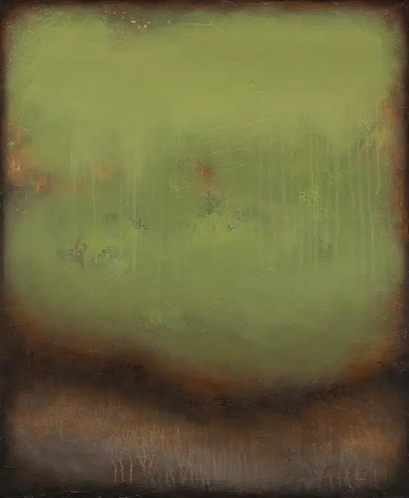 Łukasz Olek, Leave Me At Peace, Acrylic painting - canvas, 60 x 73