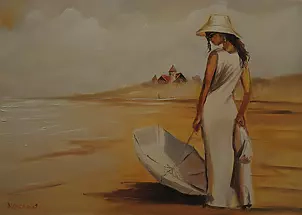 Krzysztof Kloskowski - Łeba Neptun, popołudniowy spacer po plaży