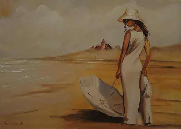 Krzysztof Kloskowski - Łeba Neptun, popołudniowy spacer po plaży