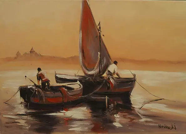 Krzysztof Kloskowski - Leba fishermen, morning download network