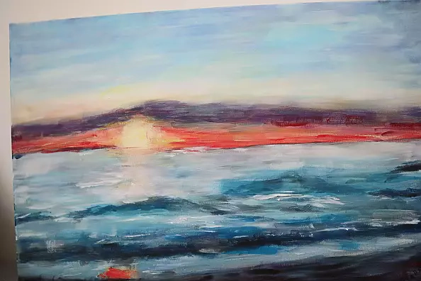 Małgorzata Kłapsa - Łeba sunset.