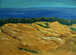 Helga Maria RADOCHOŃSKA - Łebskie sand dunes