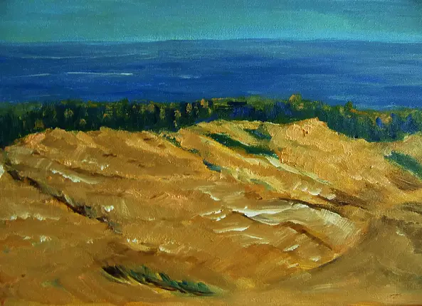 Helga Maria RADOCHOŃSKA - Łebskie sand dunes