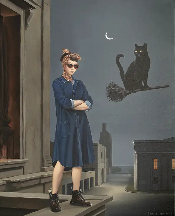 Nataliya Bagatskaya, Fly with me!.., Acrylic painting - canvas, 65 x 80