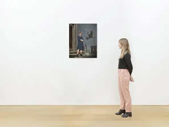 Nataliya Bagatskaya, Fly with me!.., Acrylic painting - canvas, 65 x 80