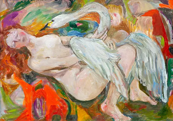 Stanisław Młodożeniec - Leda