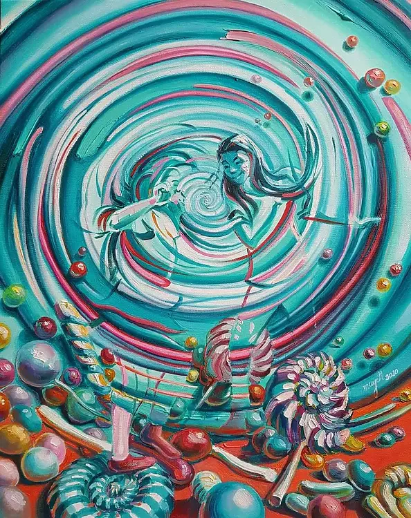 Maja Wolf - Legal drugs (from the Selfie series)