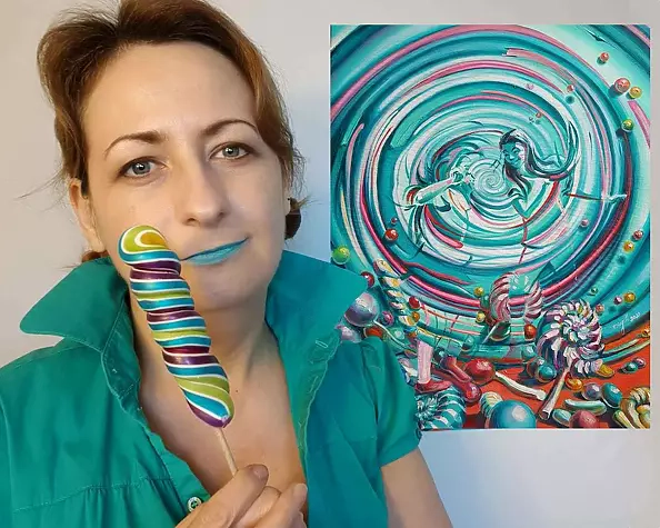 Maja Wolf - Legal drugs (from the Selfie series)