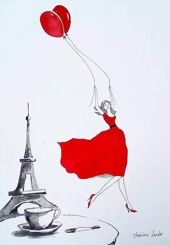 Adriana Laube - Light breakfast in Paris