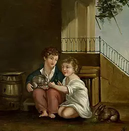 Paul Cézanne - Les Deux Enfants