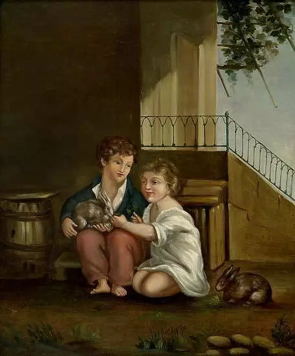 Paul Cézanne - Les Deux Enfants