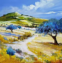 Bruni Eric - A travers les champs de Colza