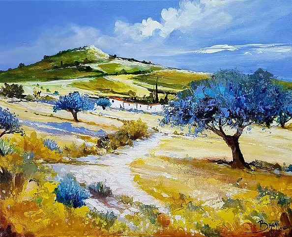 Bruni Eric - A travers les champs de Colza