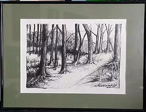 Ryszard Niedźwiedzki - Forest impression 1