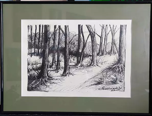 Ryszard Niedźwiedzki - Leśna impresja 1