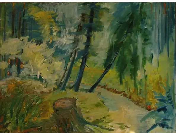 Maria Rutkowska - Leśna ścieżka